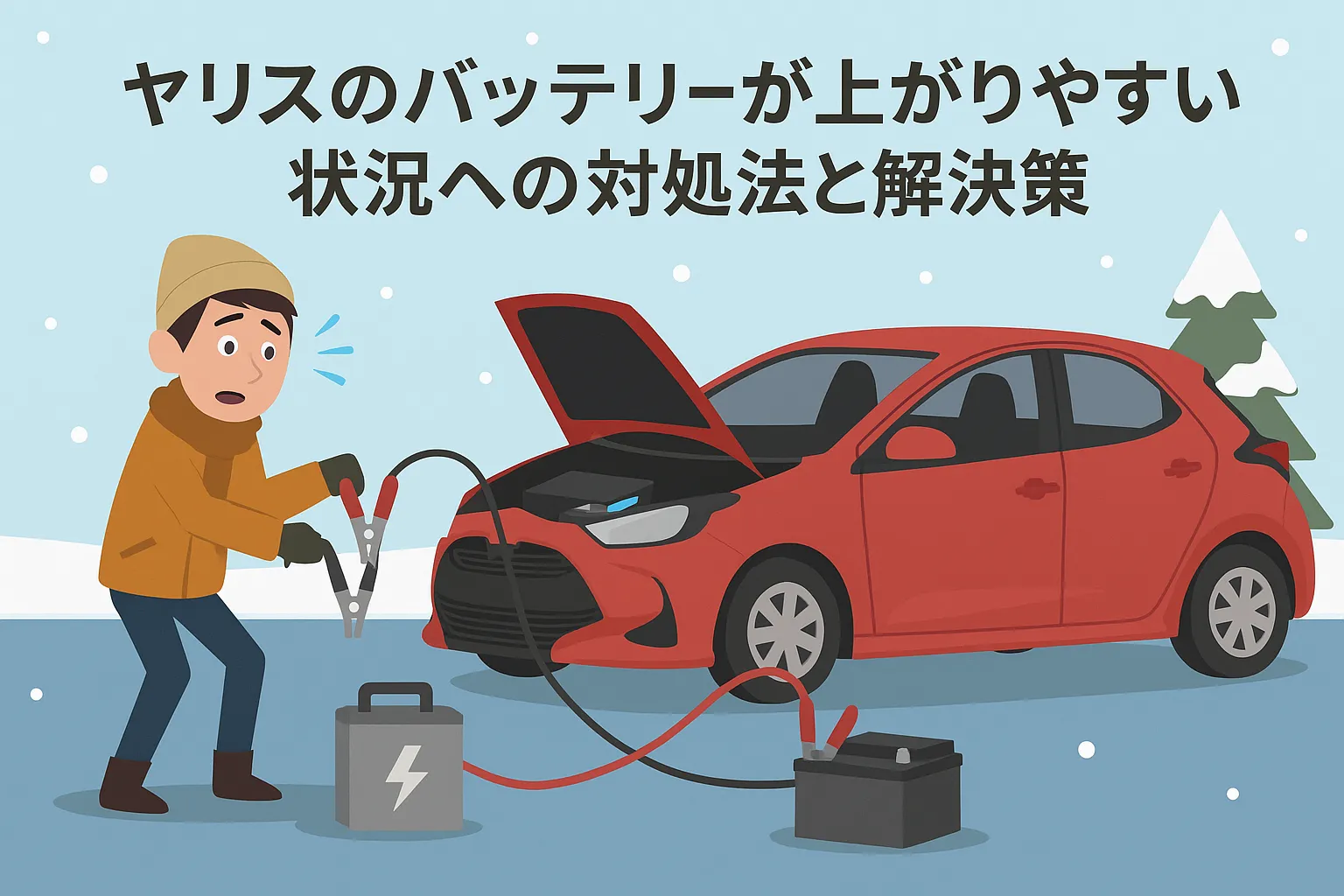 ヤリスのバッテリーが上がりやすい状況への対処法と解決策