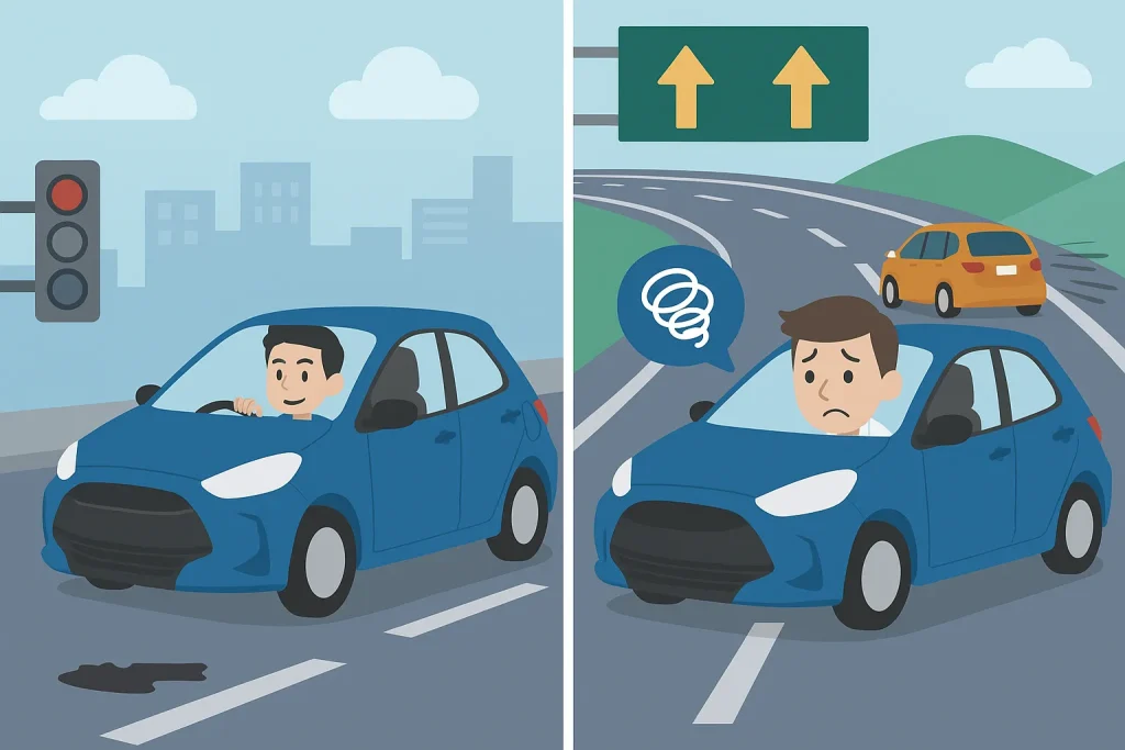 1000ccで後悔の出やすい場面