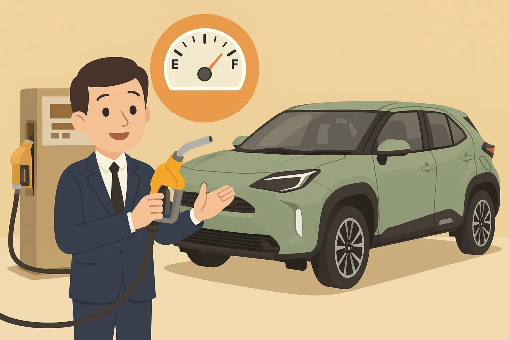 ヤリスクロス 4WDの燃費はどのくらい？