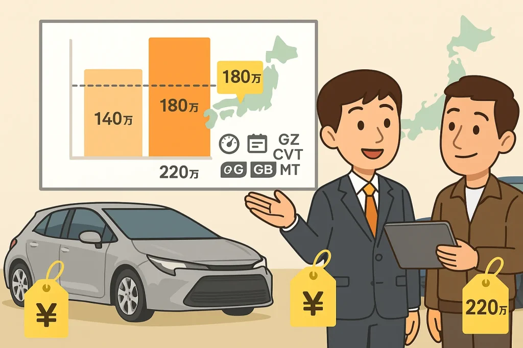 中古車相場の目安