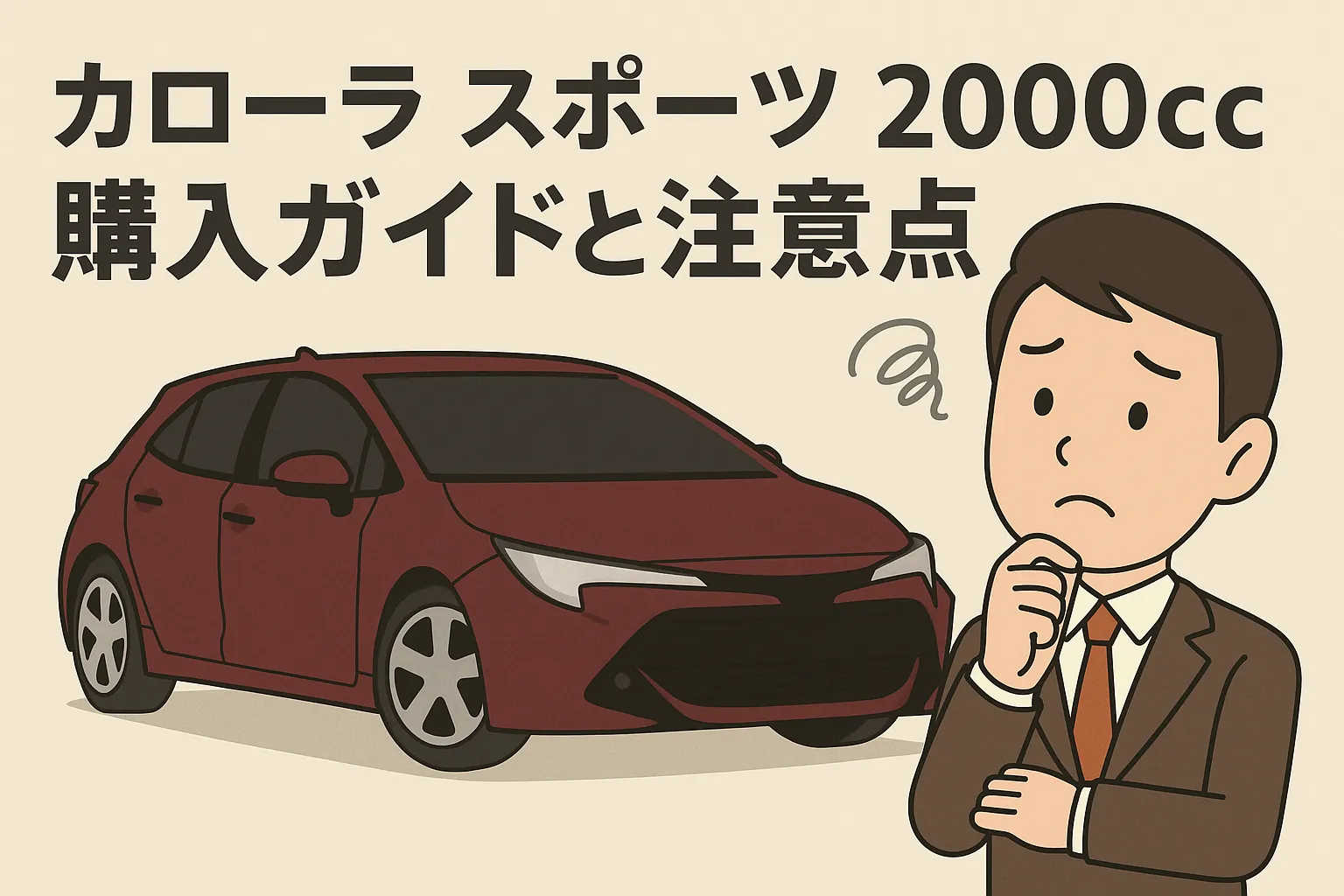 カローラ スポーツ 2000cc 購入ガイドと注意点