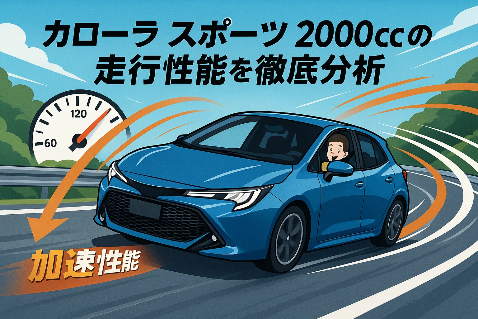 カローラ スポーツ 2000cc の走行性能を徹底分析