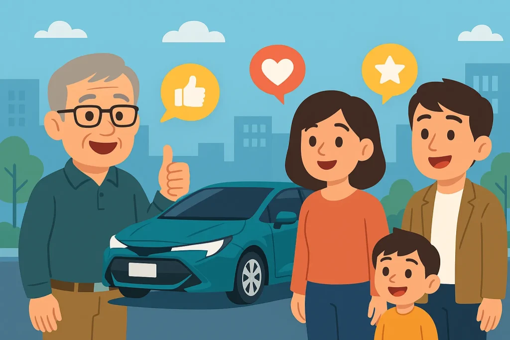 カローラ スポーツはおじさんの車か