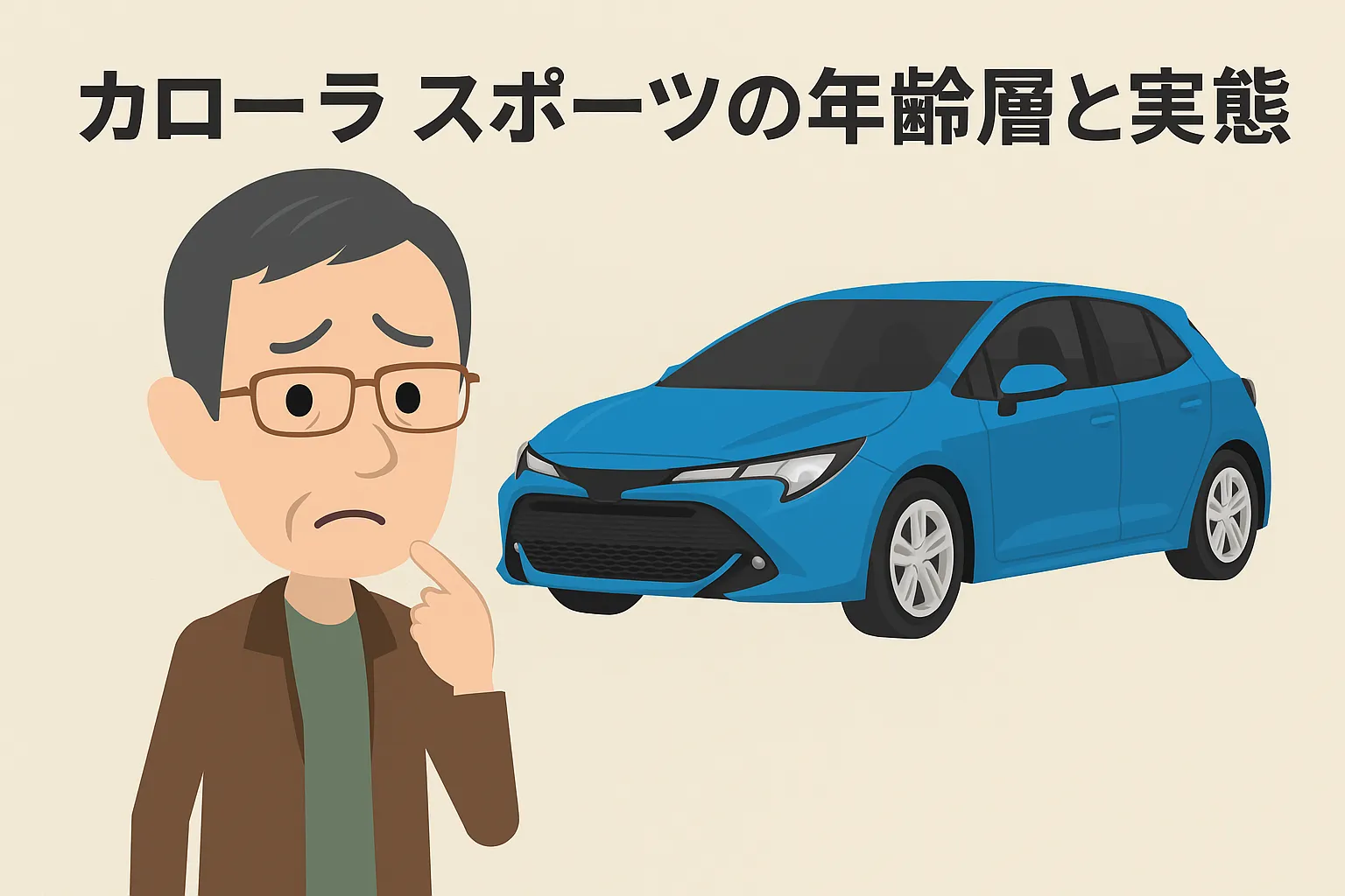 カローラ スポーツの年齢層と実態
