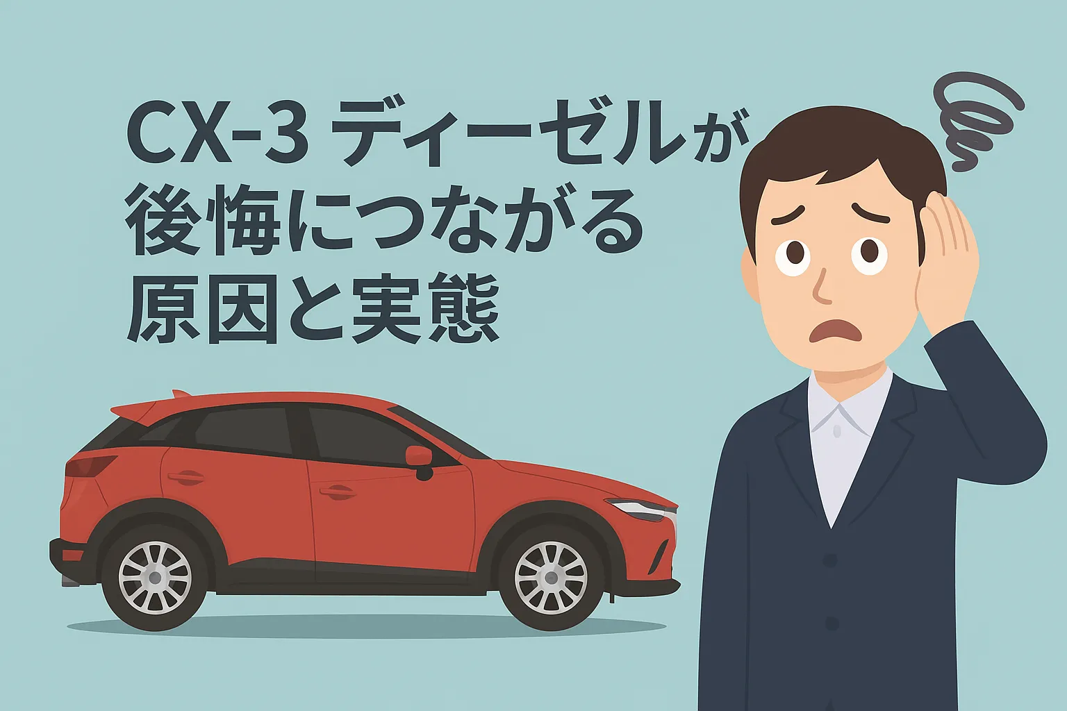 CX-3 ディーゼルが後悔につながる原因と実態