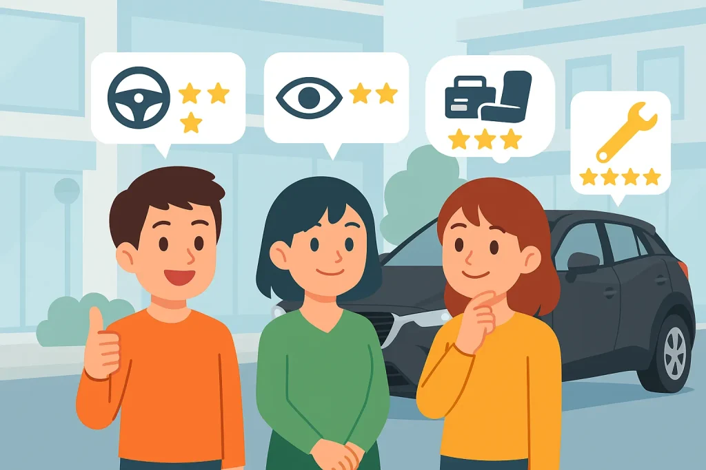 乗ってる人の口コミ・感想レビューを紹介