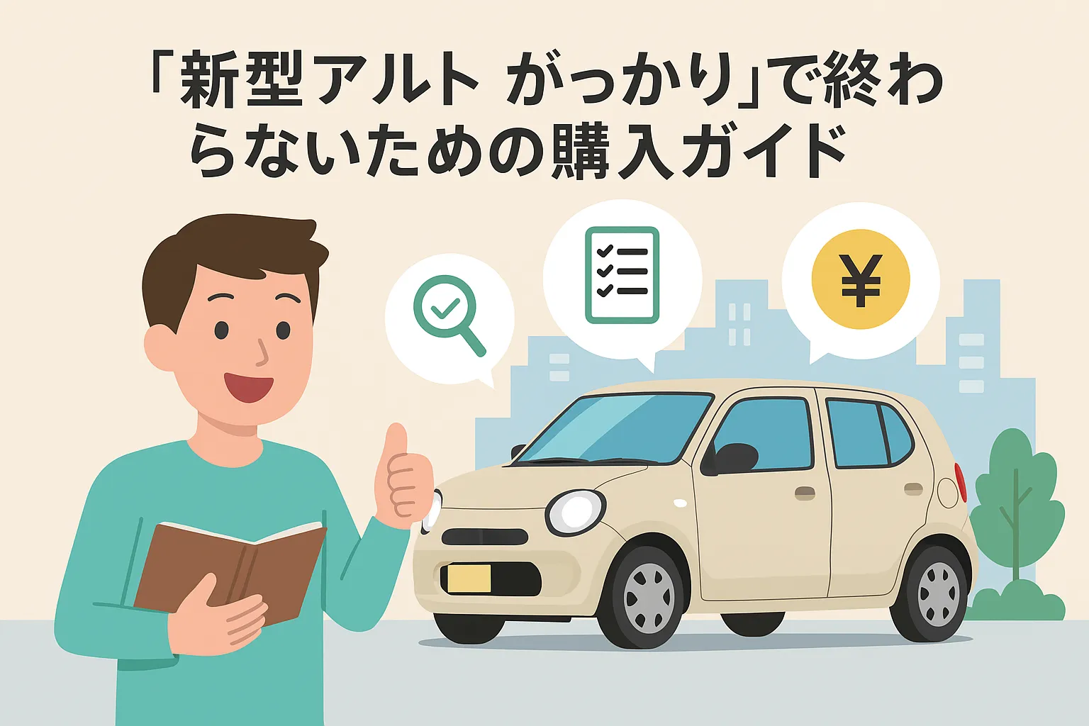 「新型 アルト がっかり」で終わらないための購入ガイド