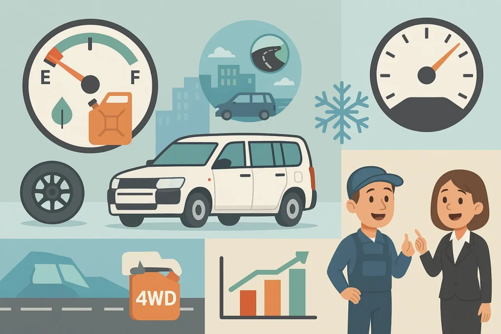 4WDモデル 燃費の実態