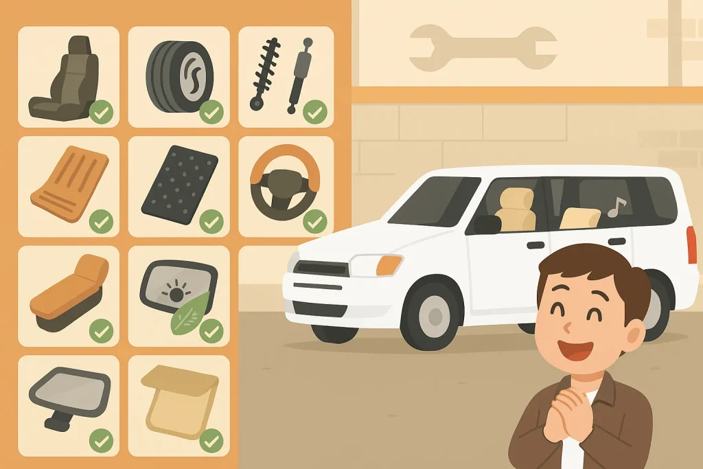 プロボックス快適化 カスタムの提案