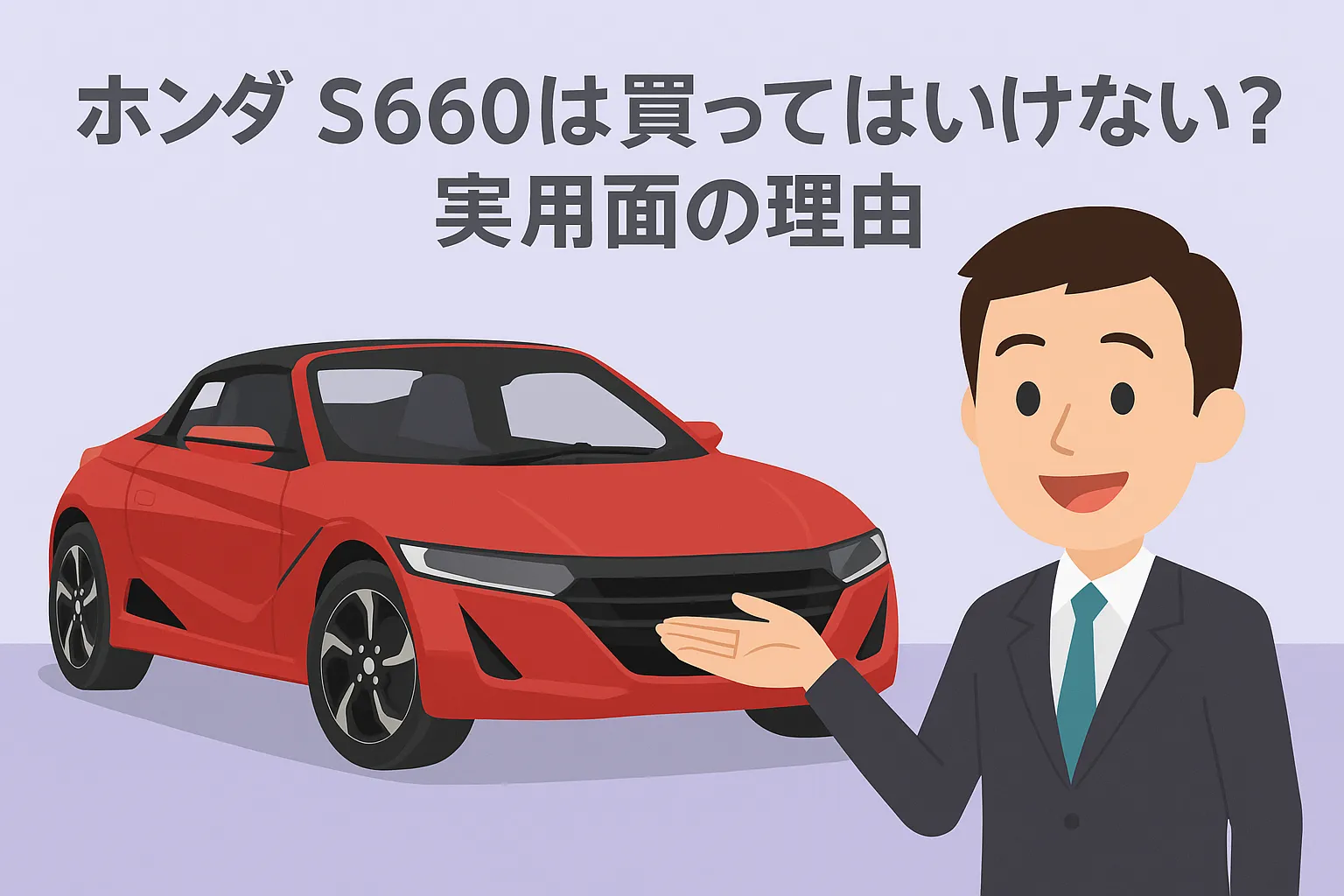 ホンダ S660は買ってはいけない？実用面の理由