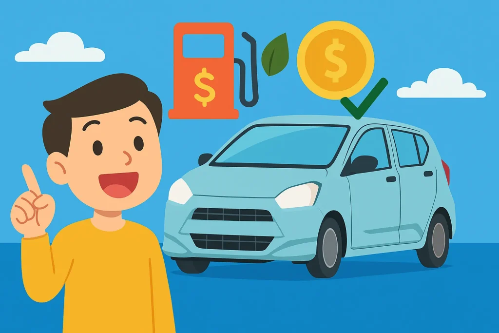 驚きのミライースの燃費性能と維持費