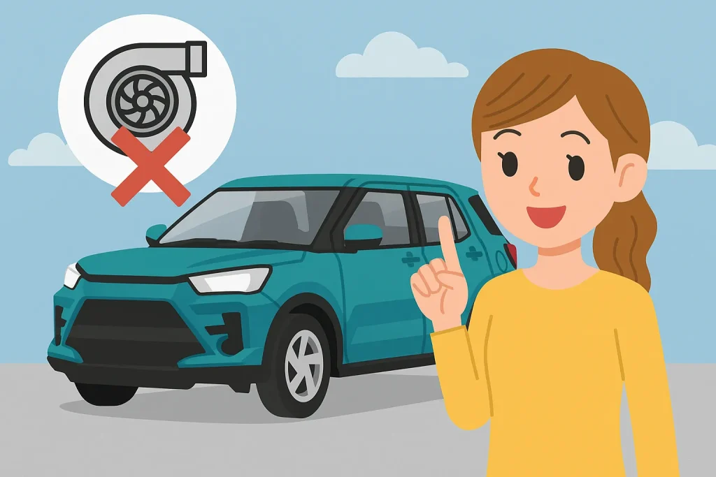 現行2WDにライズのターボはなし