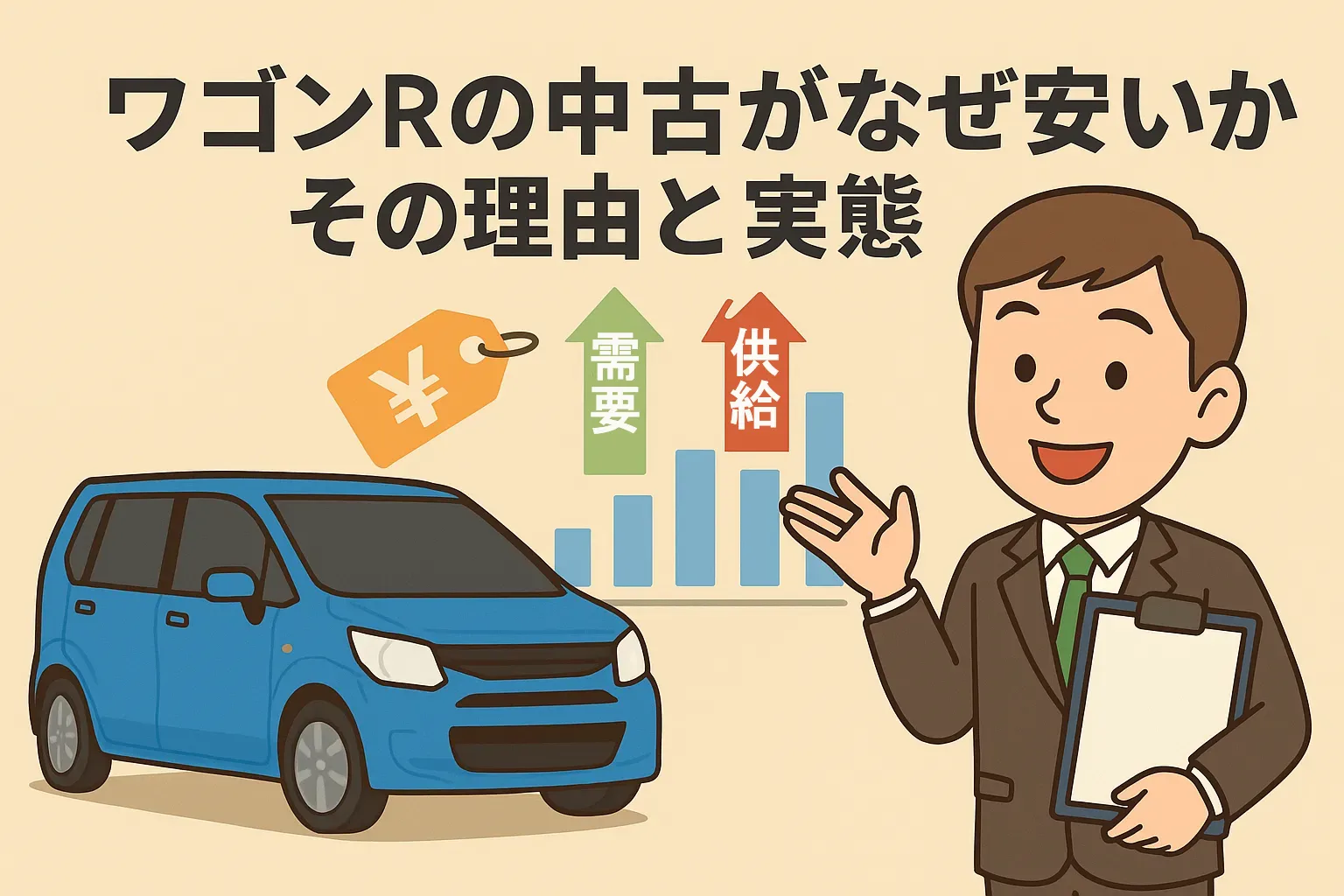 ワゴンRの中古がなぜ安いのか その理由と実態