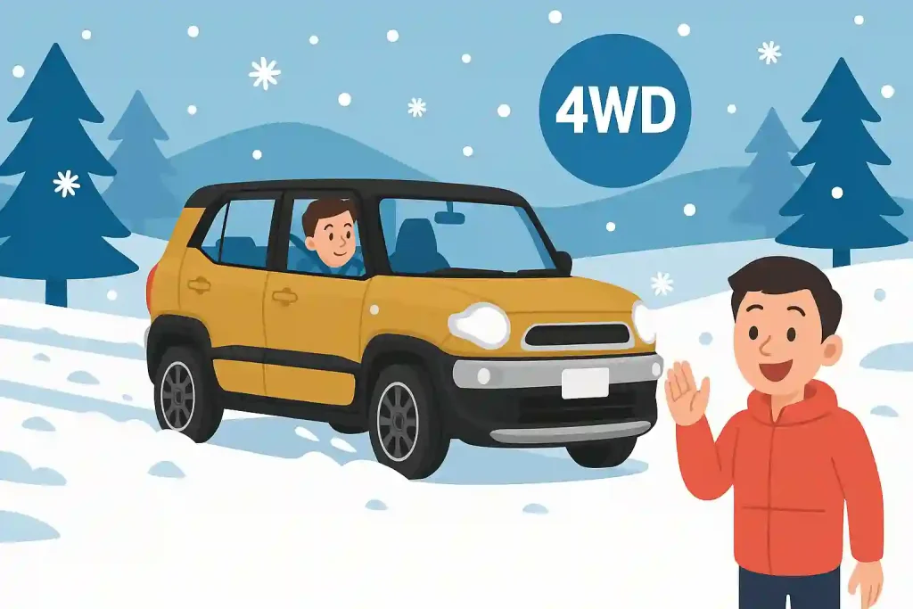 雪道に強いと評判の雪道性能