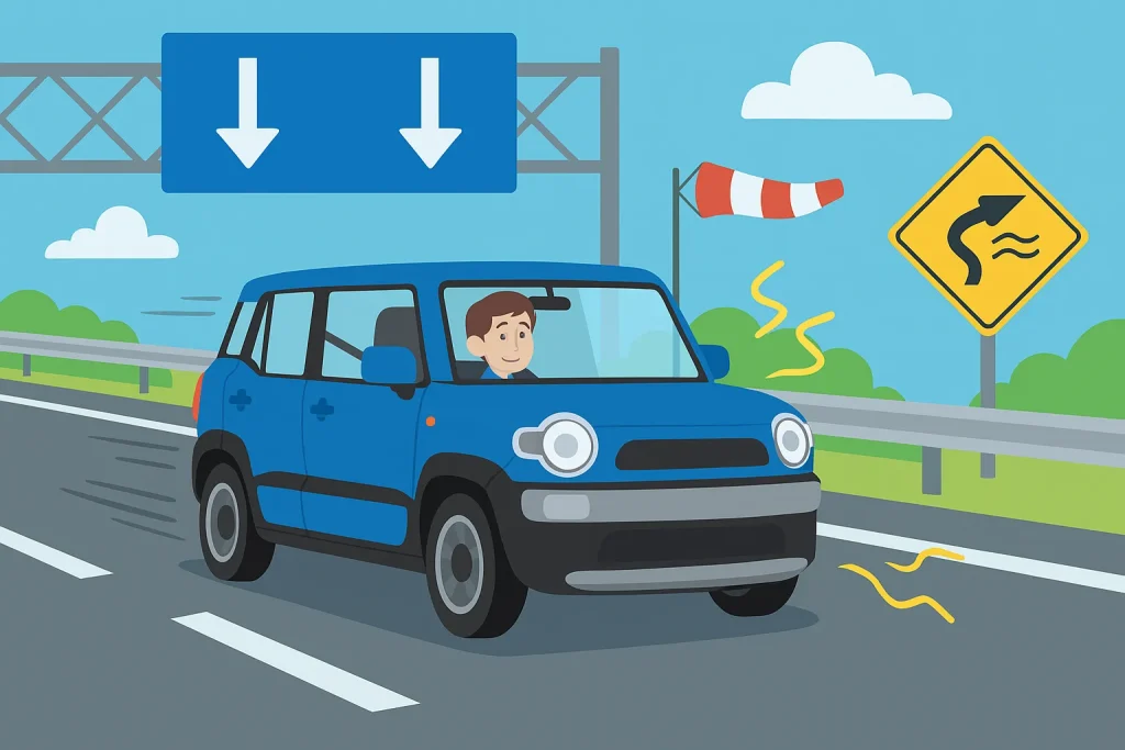 クロスビーの高速道路での走行性能