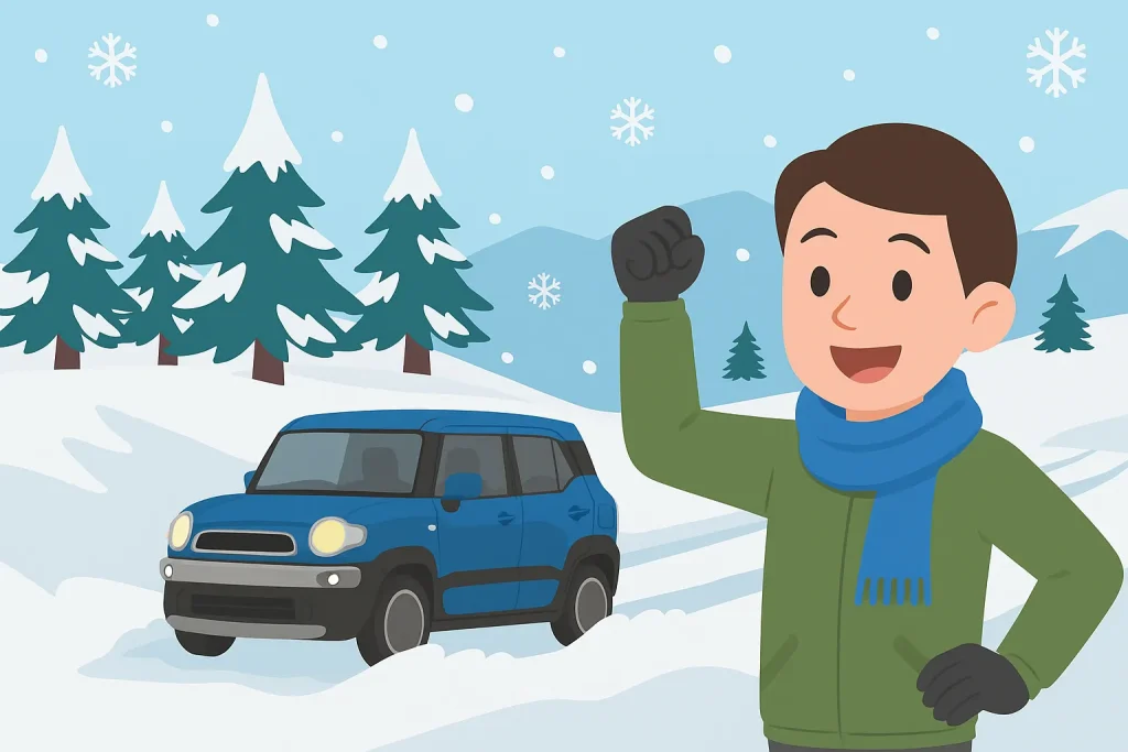 クロスビーの4WD評価と雪道での実力