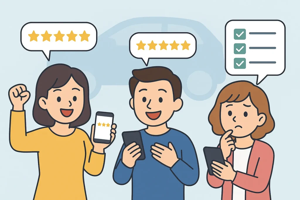 乗ってる人の口コミ・感想レビュー