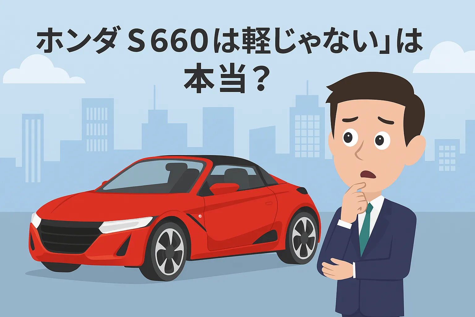 「ホンダ S660は軽じゃない」は本当?