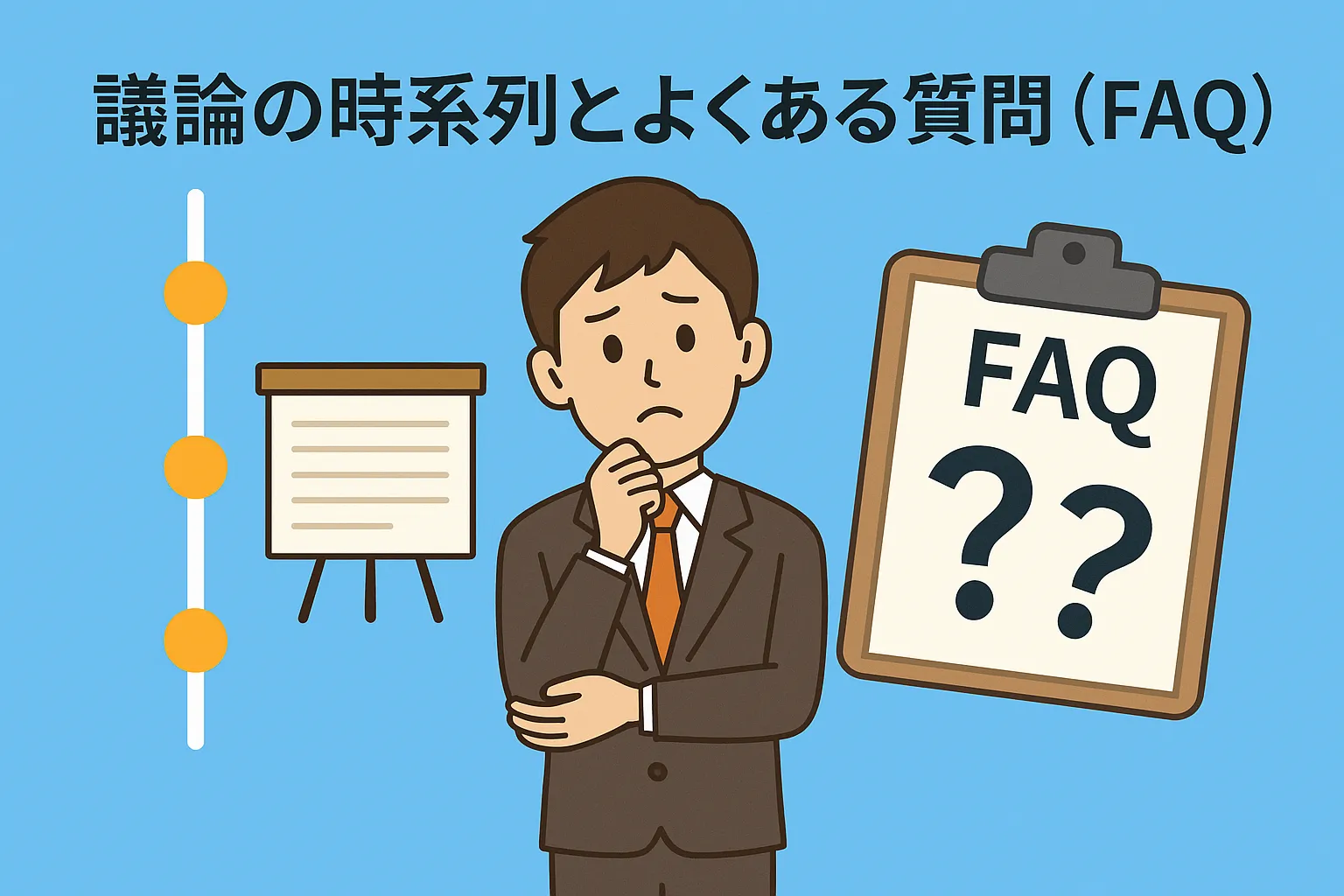 議論の時系列とよくある質問（FAQ）