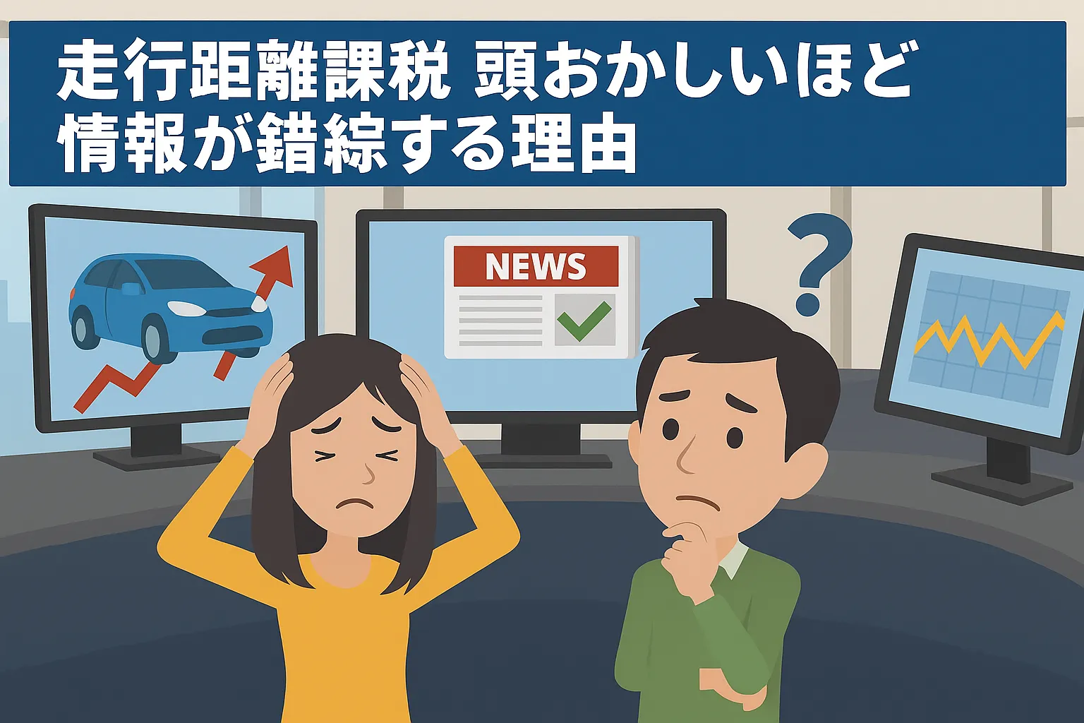 走行距離課税 頭おかしいほど情報が錯綜する理由