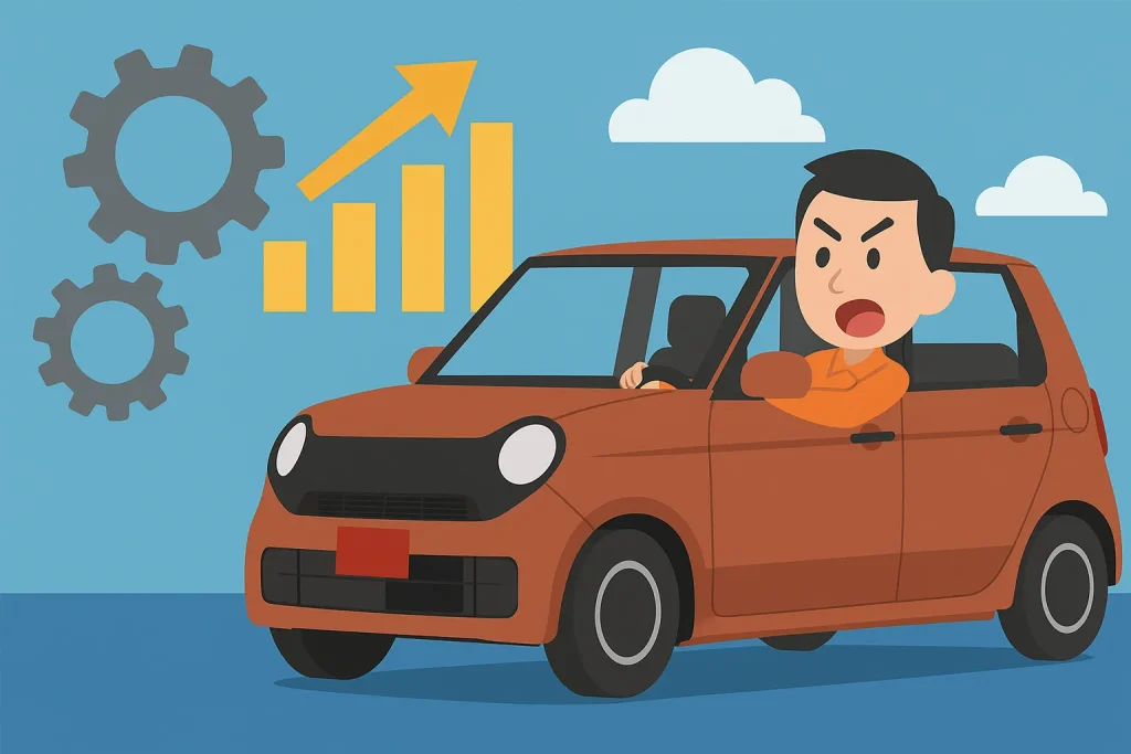 RSのCVTで馬力アップする