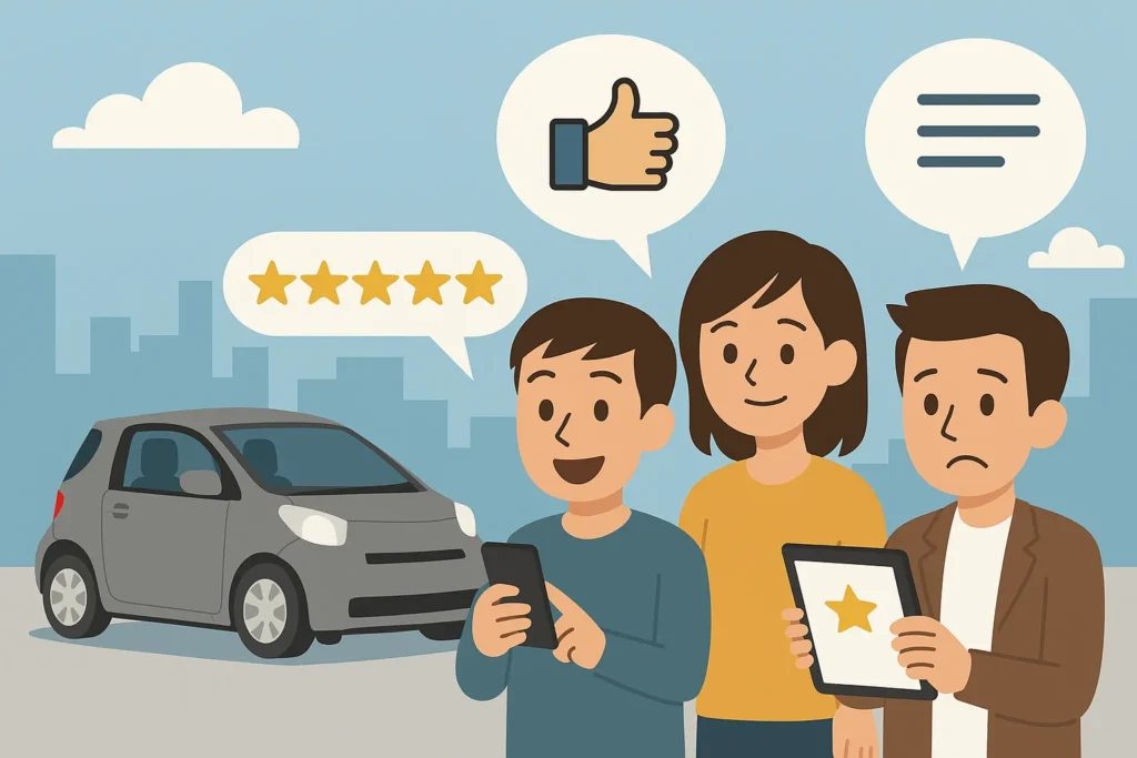 乗ってる人の口コミ・感想レビュー