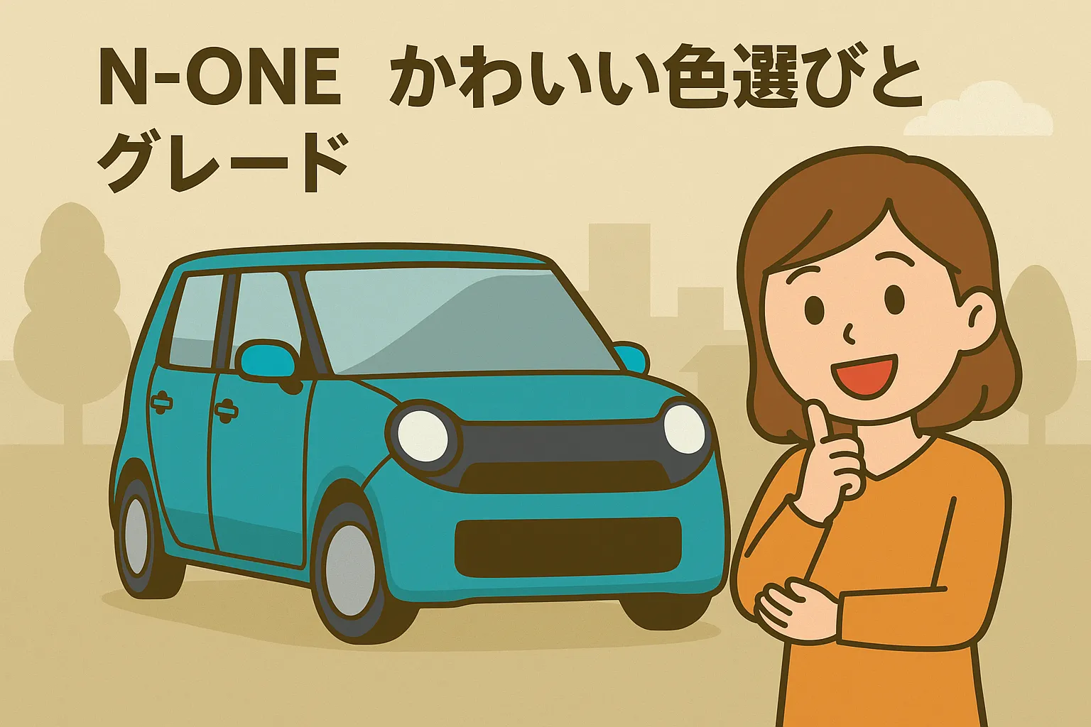 N-ONE かわいい色選びとグレード