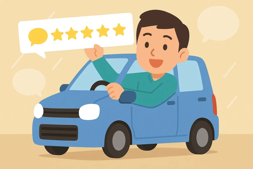 乗ってる人の口コミ・感想レビュー