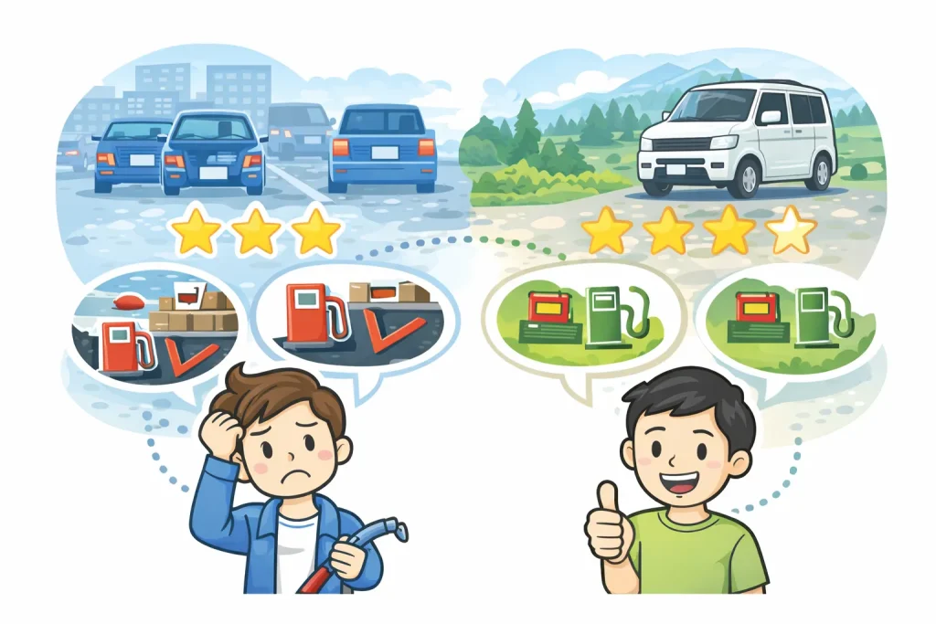 乗ってる人の口コミ・感想レビュー