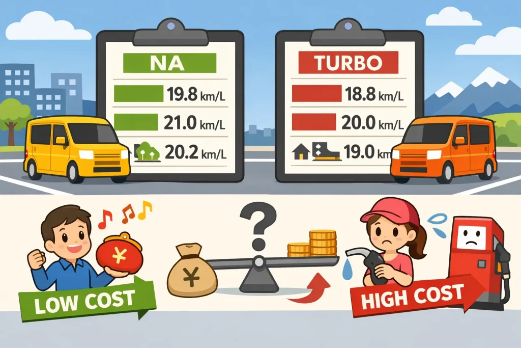 ターボの燃費データ