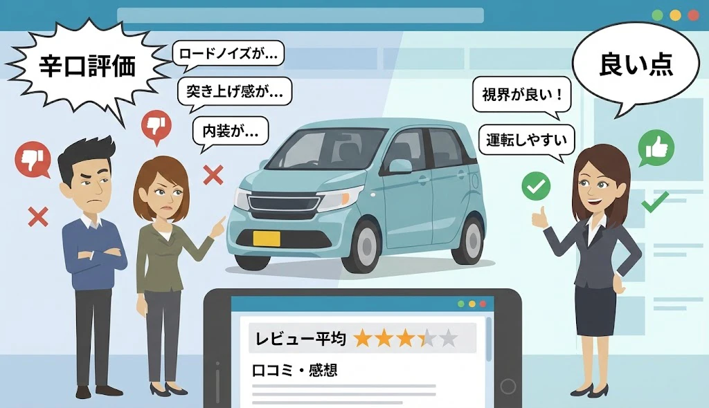 N-WGN評価辛口！乗ってる人の口コミ・感想レビュー