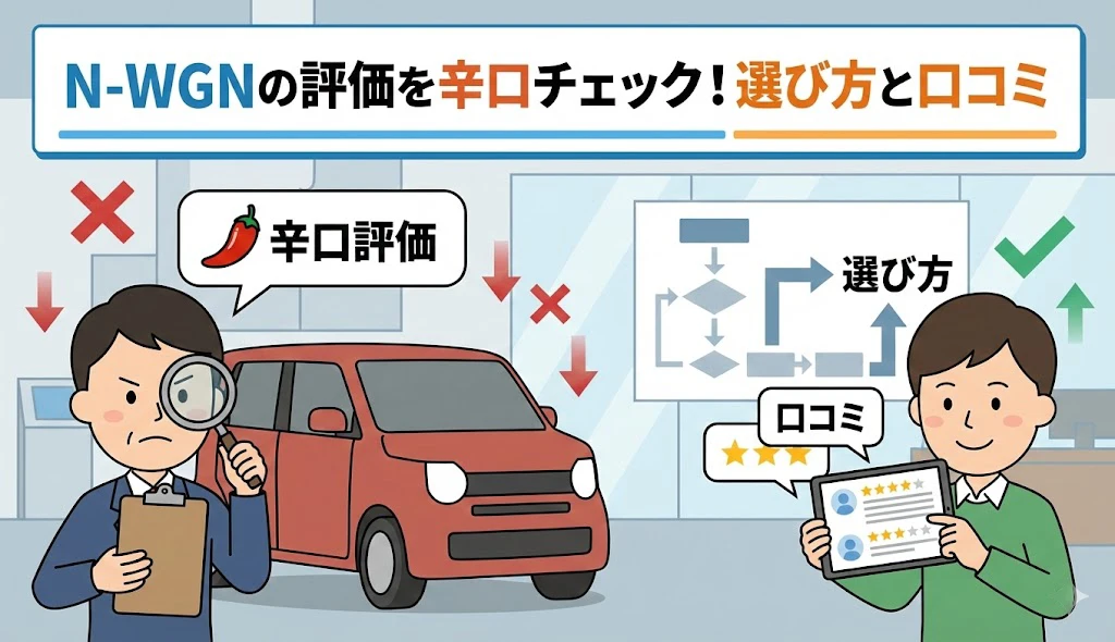N-WGNの評価を辛口チェック！選び方と口コミ
