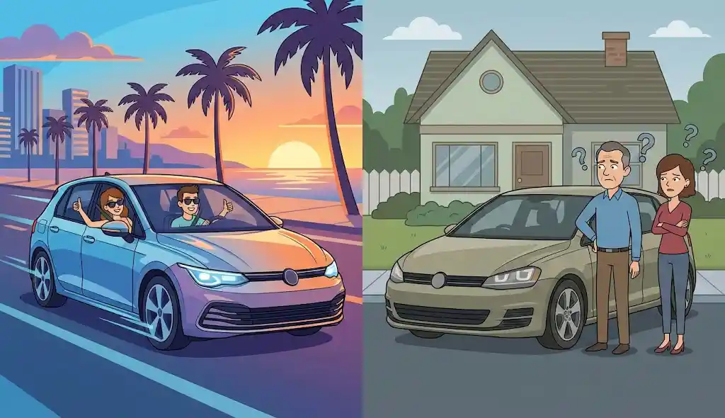 かっこいい面とダサいという評価