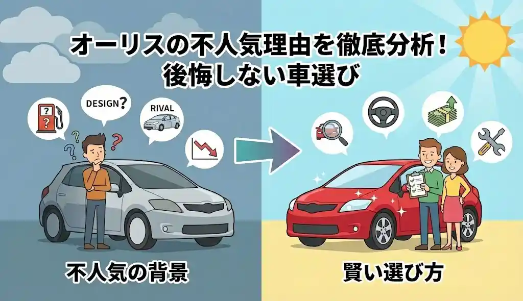 オーリスの不人気理由を徹底分析！後悔しない車選び