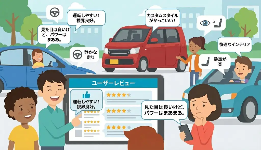 乗ってる人の口コミ・感想レビュー集