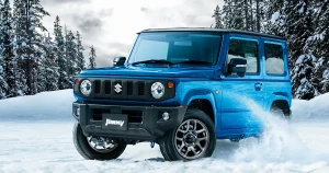 雪道で滑るジムニーを安定させる！4WD切り替えと冬の走り方