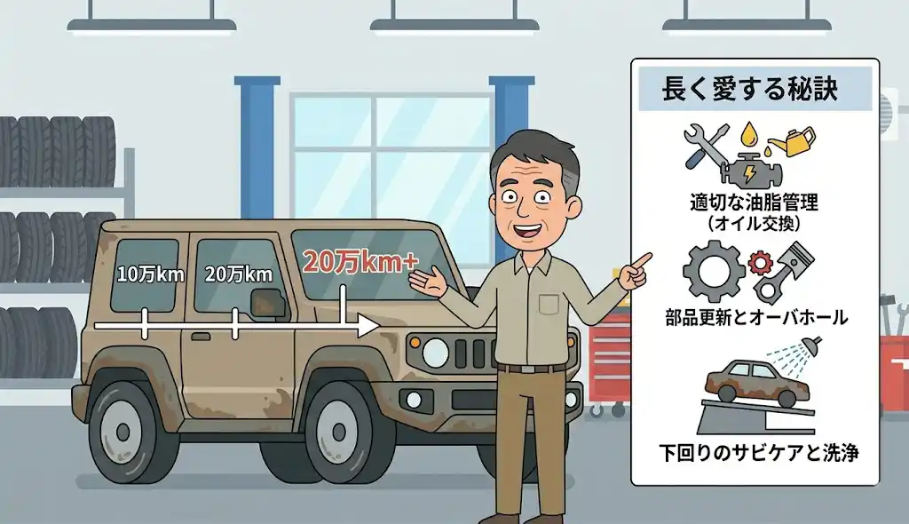 長く愛する秘訣とは？20万キロ超えオーナーの実例から学ぶ