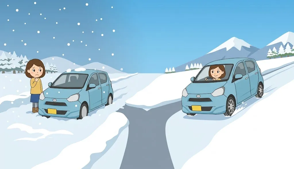 ミライース 4WD 雪道の選び方