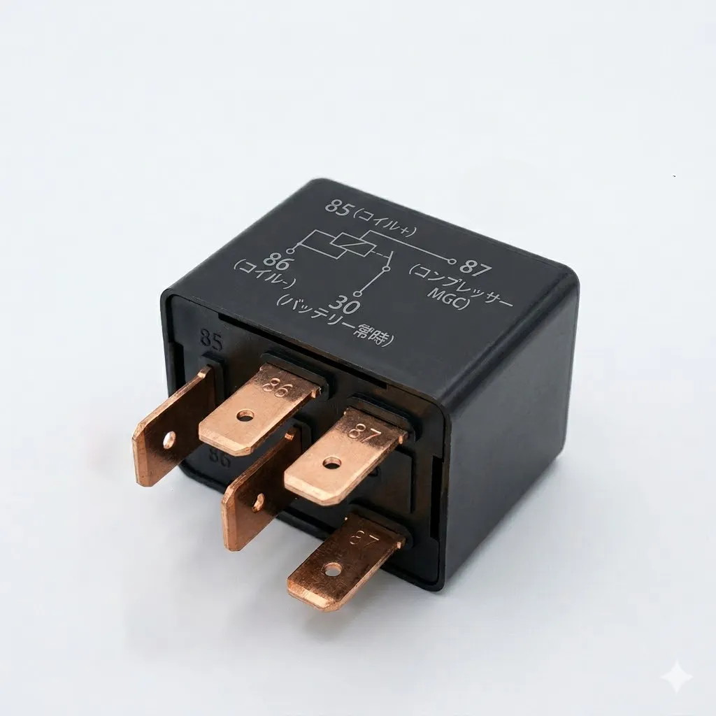 エアコンリレー不良