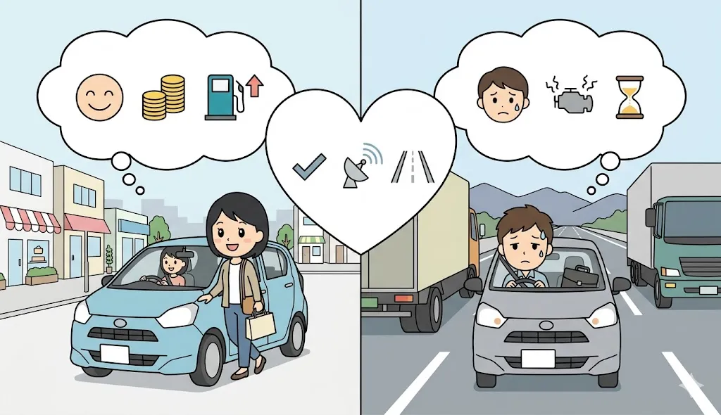 ミライースの評判から分かること