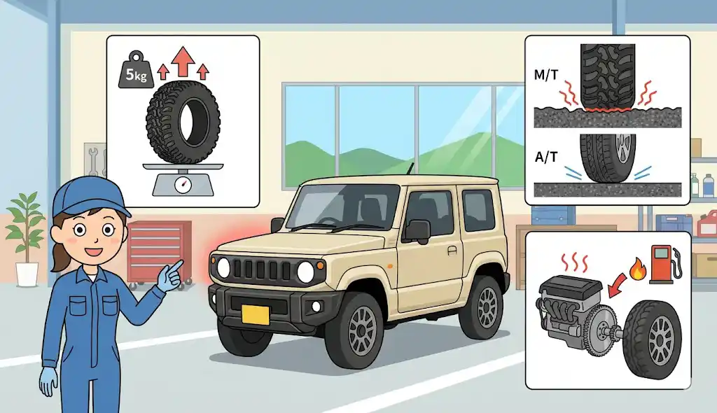 燃費が悪いのはなぜ？