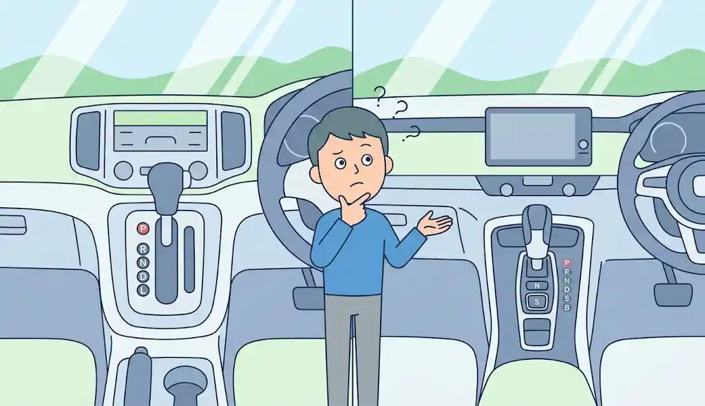 シフトパターンの違い